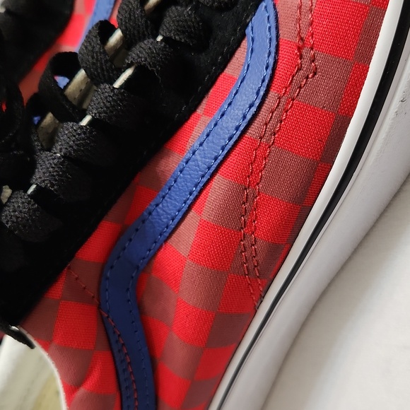 Vans Off the Wall Rally Low Lace-up Checkerboard sneakers (Unisex m 8, w 9.5) - Picture 9 of 12